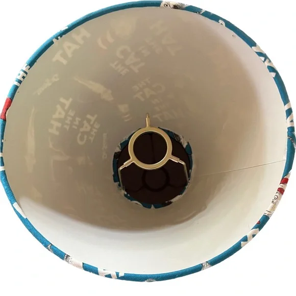 Cat In the Hat lampshade. - Picture 7 of 9